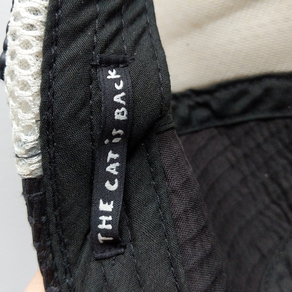 NWOT Scotch & Soda Felix The Cat Hat Black / White - Picture 12 of 14